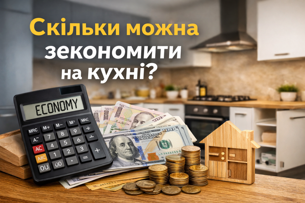 скільки можна зекономити на кухні своїми руками порівняння вартості кухні на замовлення і самостійно