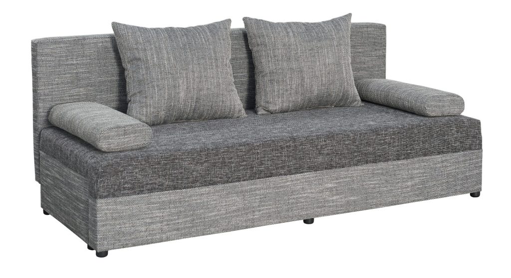 диван Веста 1 Magma сірий компактний диван спальне місце 140x200